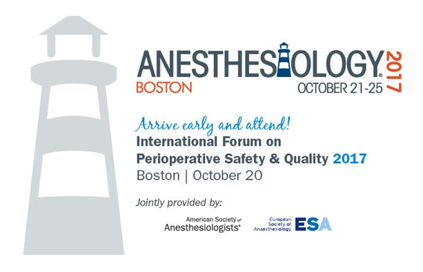 Reunión anual de la American Association of Anesthesiologists 2017 (ASA)